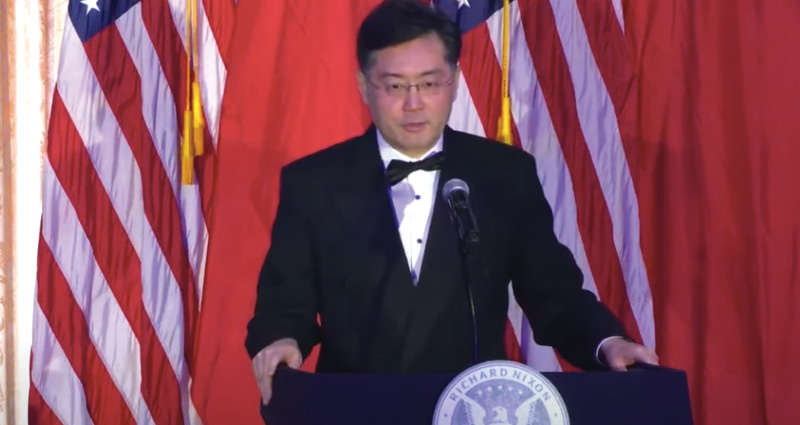 Chinese ambassador calls on Chinese Americans to improve China-US relations: ‘No egg stays unbroken when the nest is overturned’