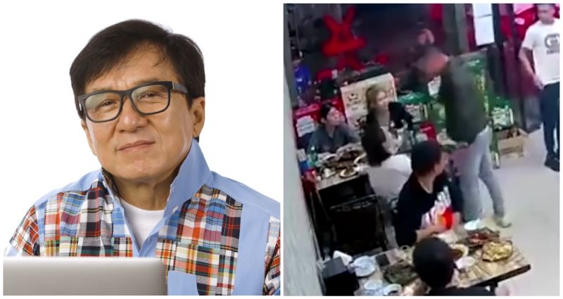 Jackie Chan speaks out on viral video of violent attack on women diners in Tangshan