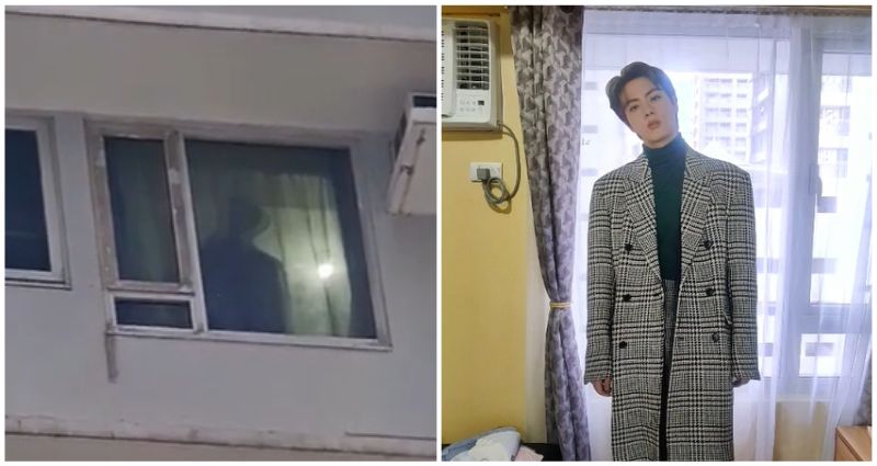 TikToker reveals shadowy intruder reported by her spooked neighbors is cardboard cutout of BTS’ Jin