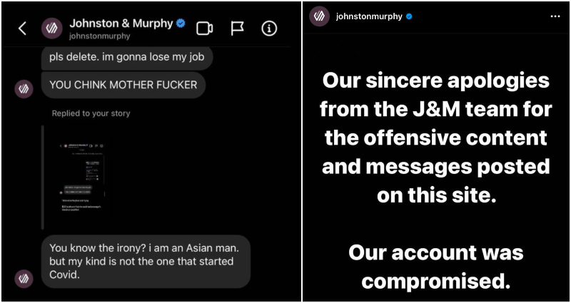 Man accused of ‘hacking’ Johnston & Murphy’s Instagram has no ties to the company, senior exec confirms