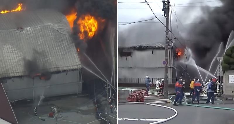 ‘I was stressed at work, so I set the store on fire’: Burned-out Japanese part-time worker arrested for arson