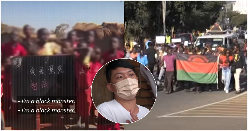 ‘Don’t take advantage of us’: Malawians protest Chinese national’s racist exploitation of kids