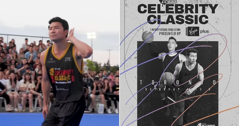 Simu Liu and Jeremy Lin headline star-studded basketball game for a cause in Toronto