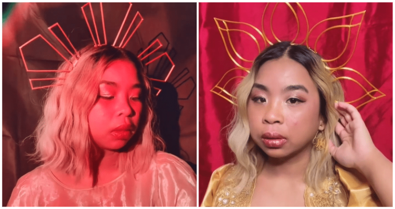 San Diego native Mar Velicaria puts a crown on Filipino American culture with their viral Reyna headpiece