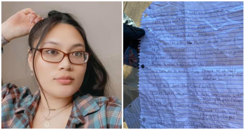 Family of missing Bay Area woman Alexis Gabe given handwritten notes on possible location of her body
