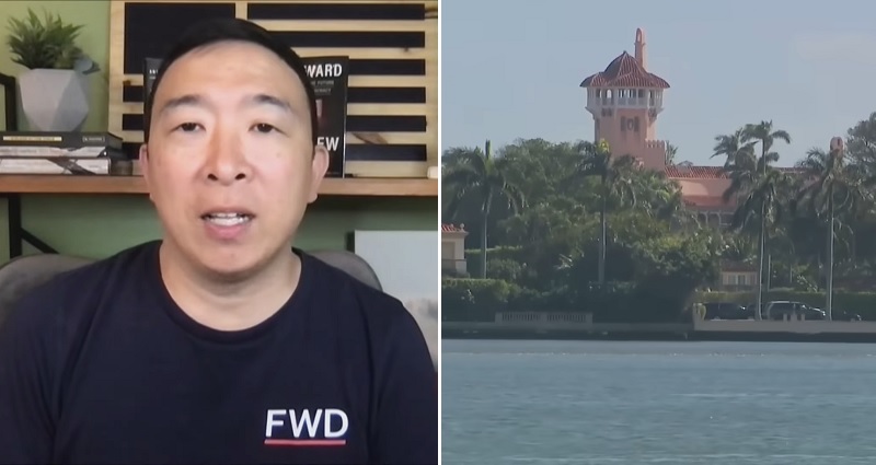 Andrew Yang condemns FBI raid on Trump’s Mar-a-Lago residence