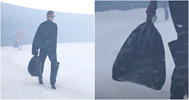 ‘The most expensive trash bag in the world’: Balenciaga stokes ridicule with $1,790 trash pouches