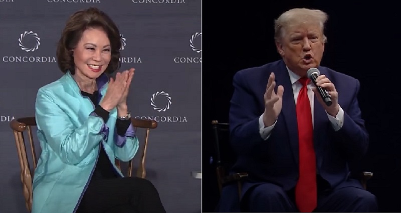 Donald Trump lashes out at his ‘crazy’ former Transportation Secretary Elaine Chao