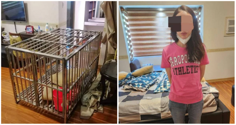 Kidnapped Chinese woman escapes after being locked in dog cage for 20 days in the Philippines