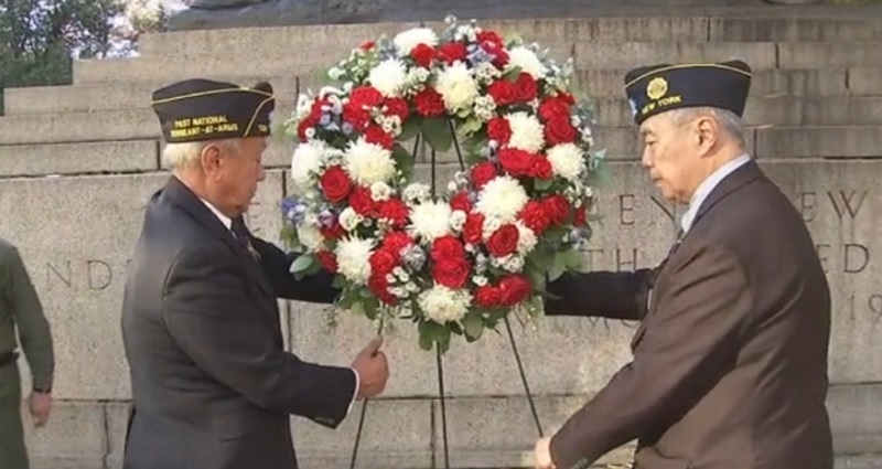 Asian American veterans honored at ceremony in New York’s 107th Infantry Memorial
