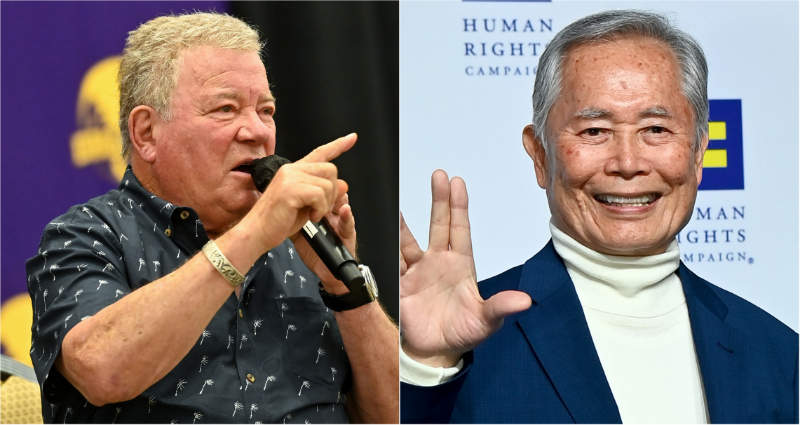 George Takei fires back at ‘cantankerous old man’ William Shatner in latest salvo of decades-long feud