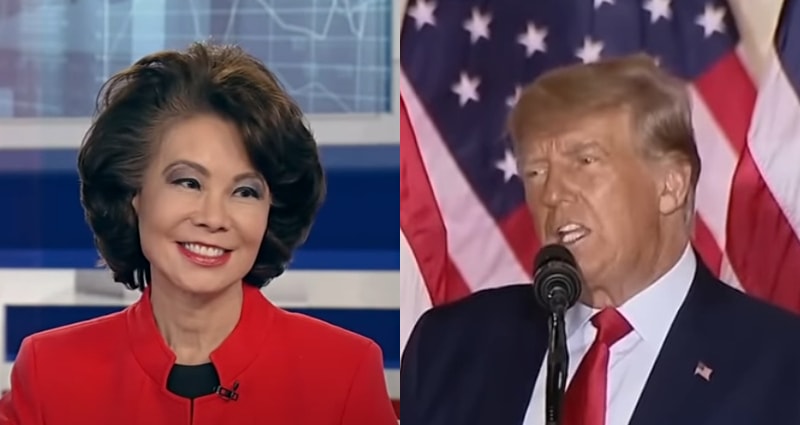 Elaine Chao declines to comment on Trump’s ‘Coco Chow’ attack
