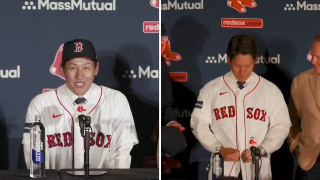 Masataka Yoshida joins the Boston Red Sox