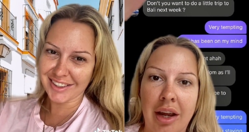 Watch: TikTok user ghosted after flying from Australia to Indonesia for first date