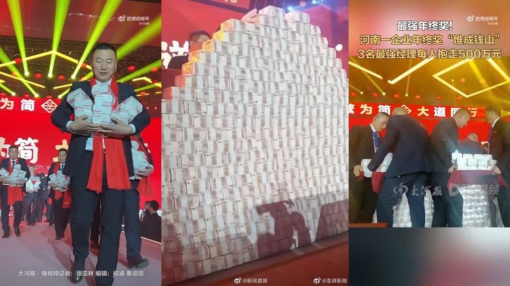 china crane cash bonuses