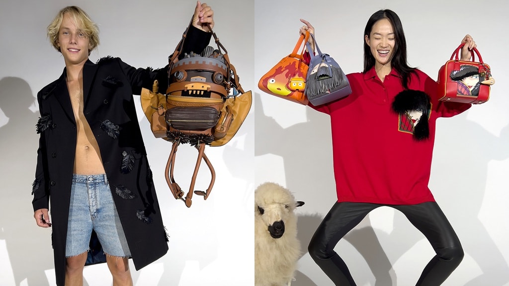 Loewe and Studio Ghibli collaborate on ‘Howl’s Moving Castle’ collection
