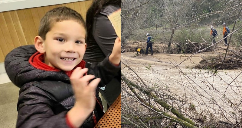 Search continues for 5-year-old swept away from mother’s arms in California flood