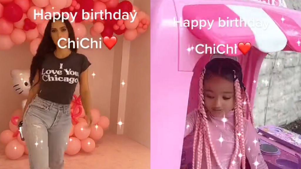 Kim Kardashian throws a Hello Kitty-themed party for her daughter Chicago