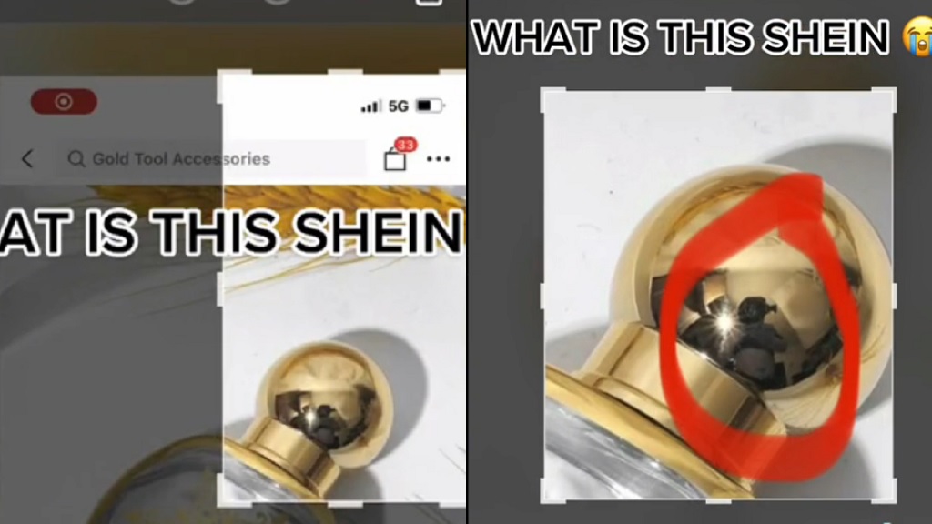 Shein takes down perfume ad after TiKToker spots racy reflection on bottle cap