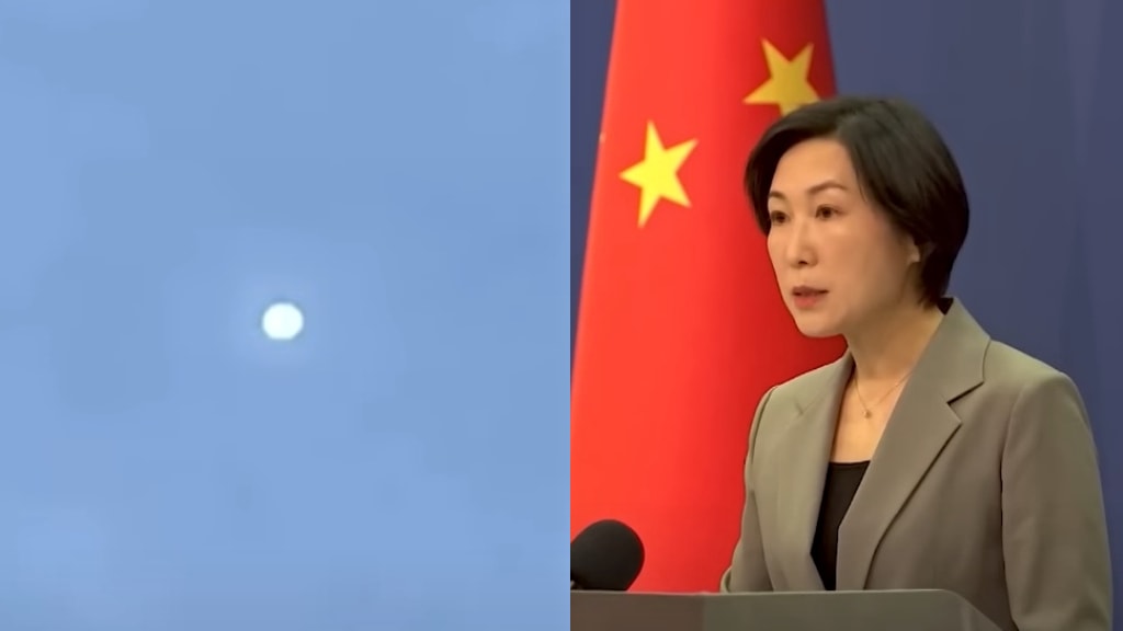 Chinese balloon, Chinese official