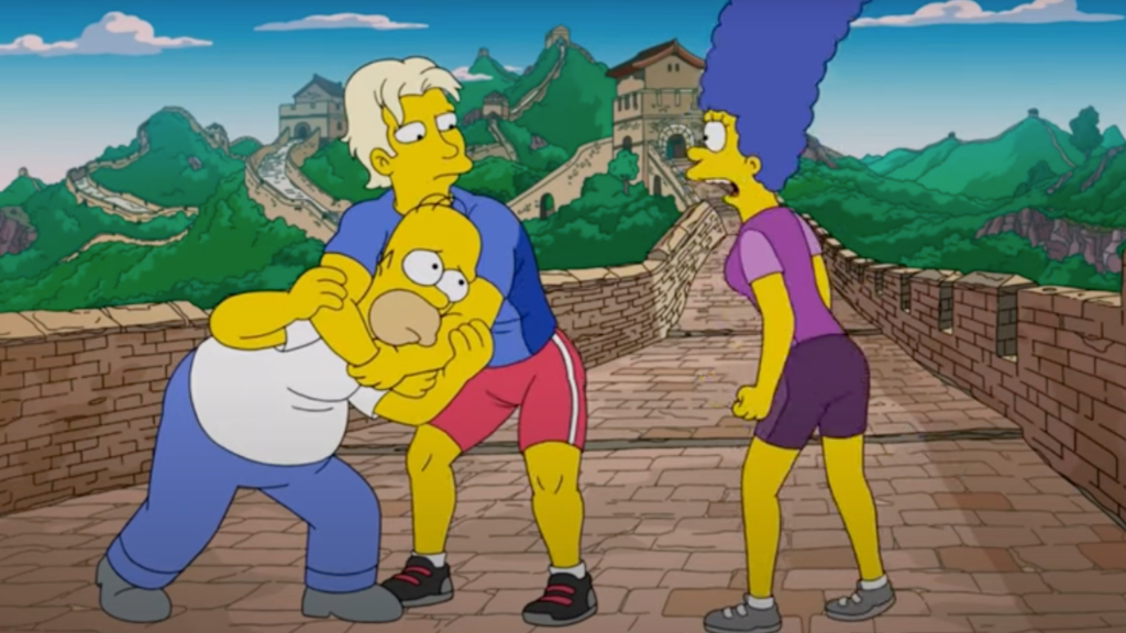 "The Simpsons" hong kong
