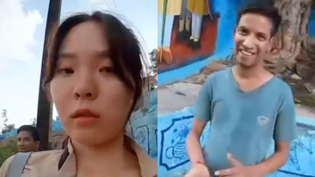 Man in India arrested after video of him flashing Korean vlogger goes viral
