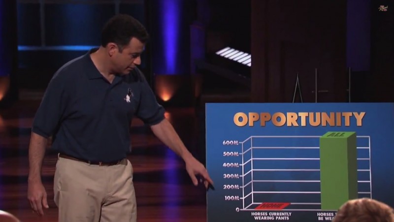 Jimmy Kimmel Pitches His Hilarious Startup on Shark Tank, Easily Lands a $5 Million Deal