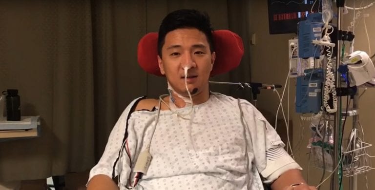 Paralyzed Stroke Victim Crawls to Phone With His Chin, Calls 911 With His Tongue