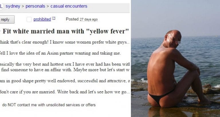 Married White Man With ‘Yellow Fever’ Posts Horrid Ad for Asian Women on Craigslist