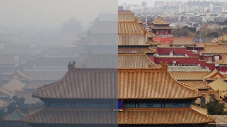 Shocking Before and After Photos Reveal Just How Bad Beijing’s Smog Is