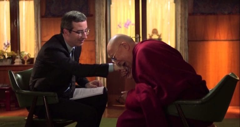 The Dalai Lama Roasts China’s Government During Interview With John Oliver