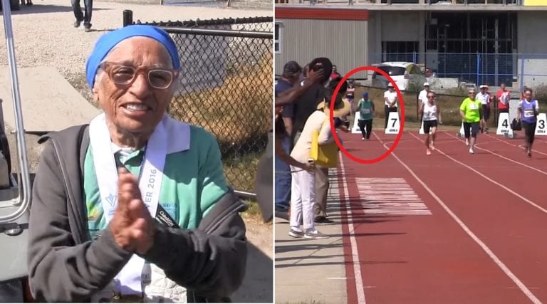 101-Year-Old Indian Grandma Wins Gold Medal at World Masters Game in New Zealand
