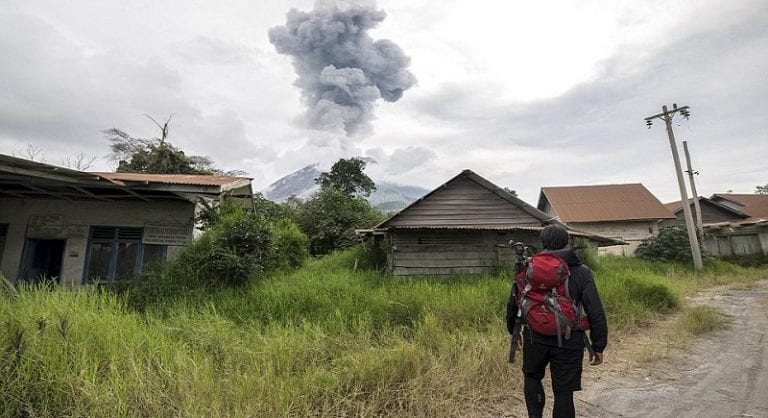 Eerie Photos Show Abandoned Indonesian Ghost Town Destroyed By Volcano