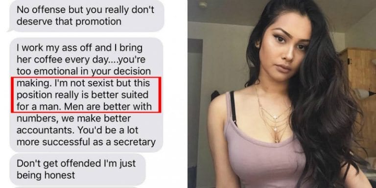 Woman Has a Savage Response to a Male Coworker Who’s Bitter With Her Promotion