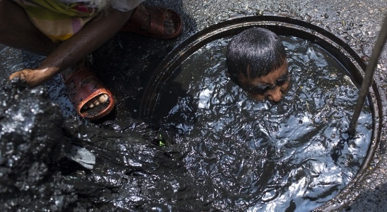 Bangladeshi Sewer Cleaner Possibly Has the Crappiest Job Ever