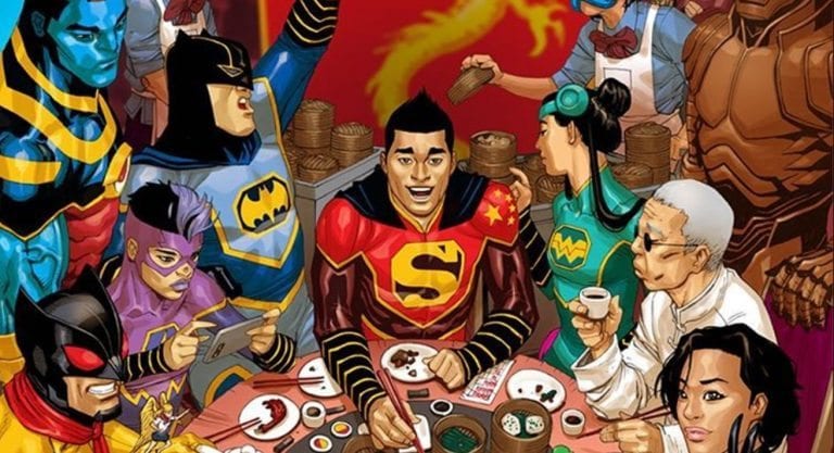All of DC’s Asian Superheroes Got Together For Some Dim Sum