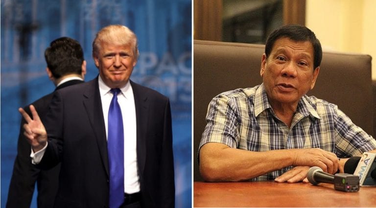 Donald Trump Invites Philippine President Rodrigo Duterte to the White House