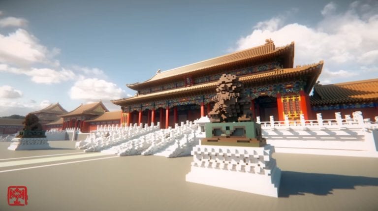 Minecraft Players Spent 2 Years Meticulously Recreating China’s Forbidden City