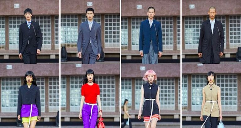 Kenzo Presents Spring 2018 Clothing Line With Only Asian Models
