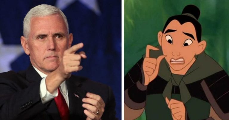 VP Mike Pence Hated ‘Mulan’ Because Women in the Army is a ‘Bad Idea’