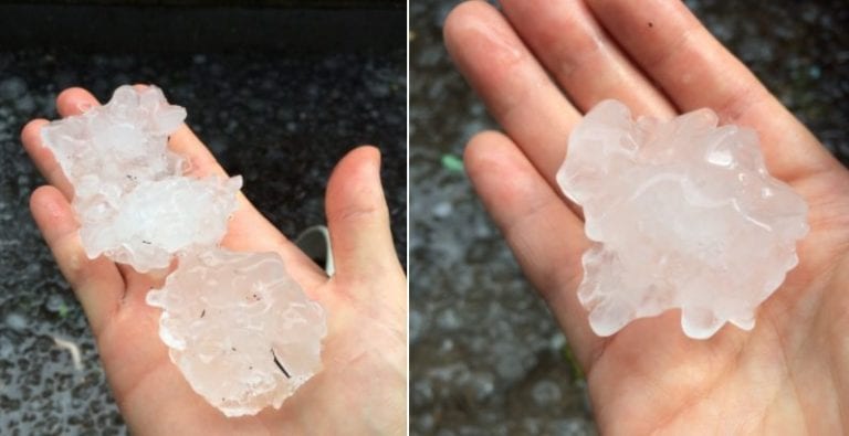 Japan Blasted With Epic Storm and Gigantic Hailstones