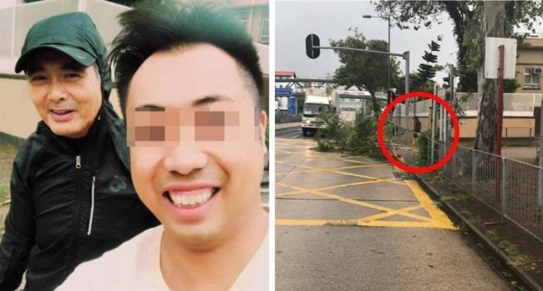 Chow Yun-Fat Caught on Camera Cleaning Up Hong Kong Streets After Typhoon Hato