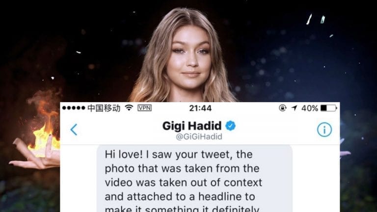 Gigi Hadid Addresses Racist Instagram Video Towards Asians in Private DM to Fan