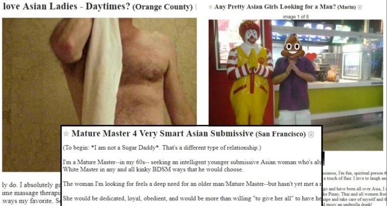 25 Racist and Disgusting Ways to Hit on Asian Women on Craigslist