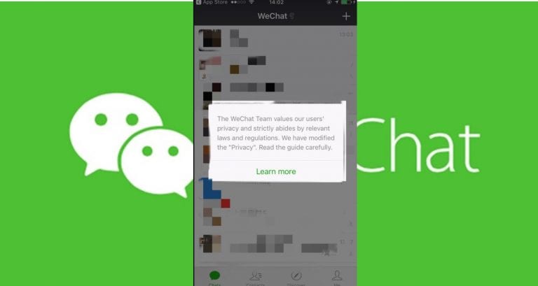 WeChat Admits It Gives All Private User Data to the Chinese Government
