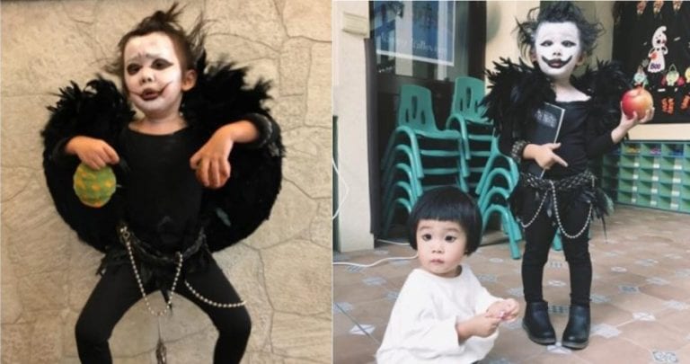 Taiwanese Student Totally Nails Ryuk from ‘Death Note’ for Halloween
