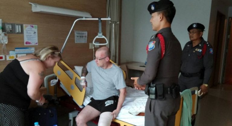 British Man Caught Lying About Being Brutally Mugged By Locals in Thailand