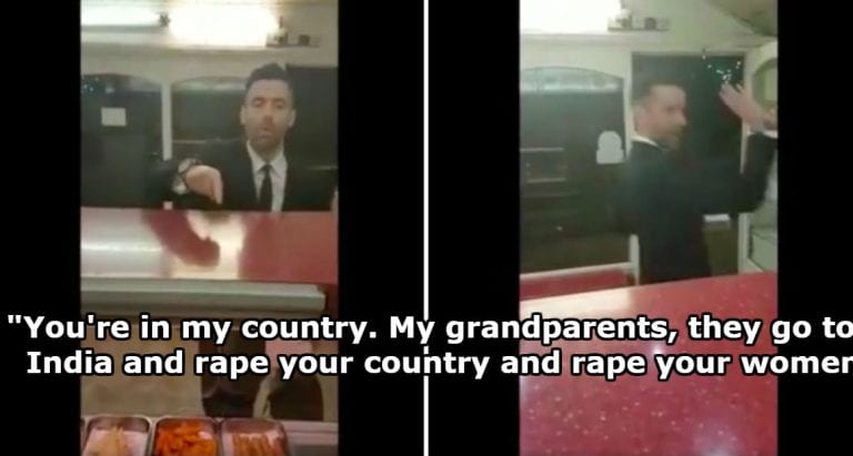 Pakistani Takeout Worker Records Racist Attack on Him in the U.K.