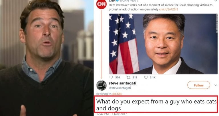 No Name ‘Best Selling Author’ Attacks Congressman Ted Lieu With Racist Tweet