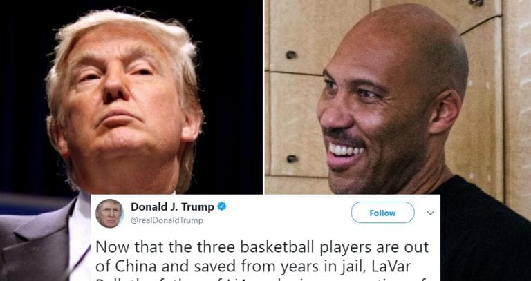 Trump Wishes He Left ‘Ungrateful’ Shoplifting UCLA Players in Chinese Jail